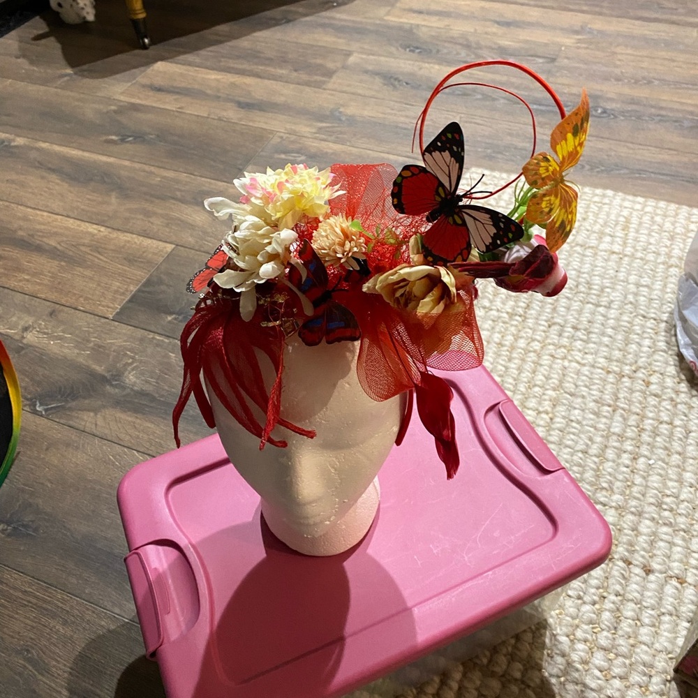 Kentucky Derby headband red